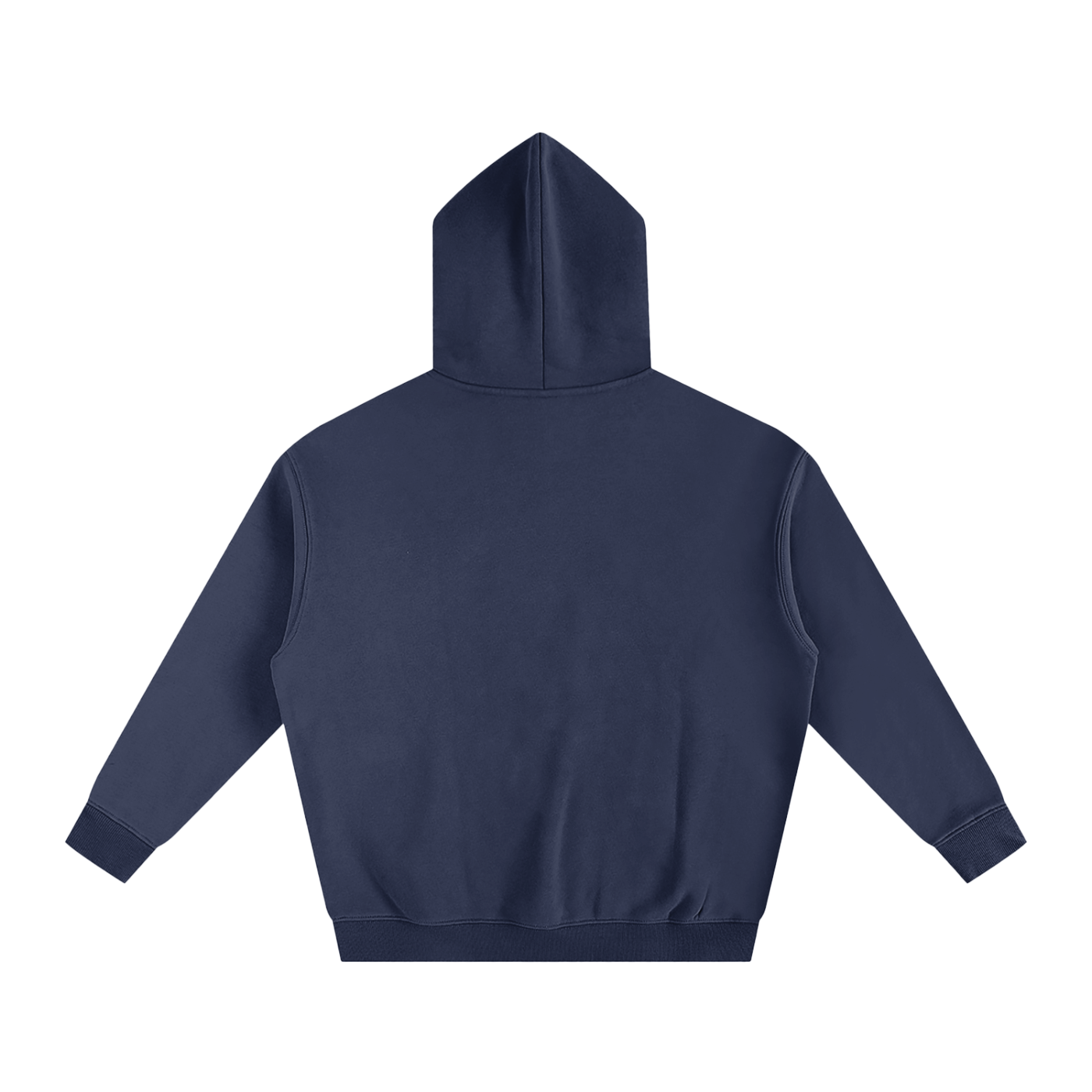Oversize “Happy as Larry” Fleeced Hoodie