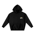 Oversize “Happy as Larry” Fleeced Hoodie