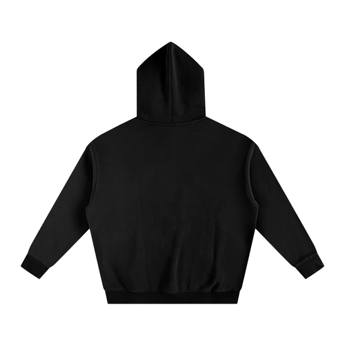 Oversize “Happy as Larry” Fleeced Hoodie