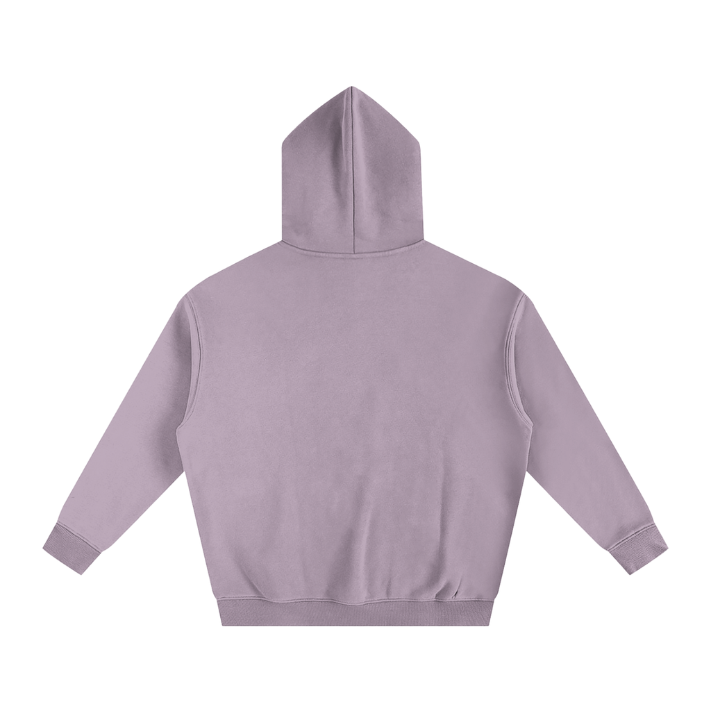Oversize “Happy as Larry” Fleeced Hoodie