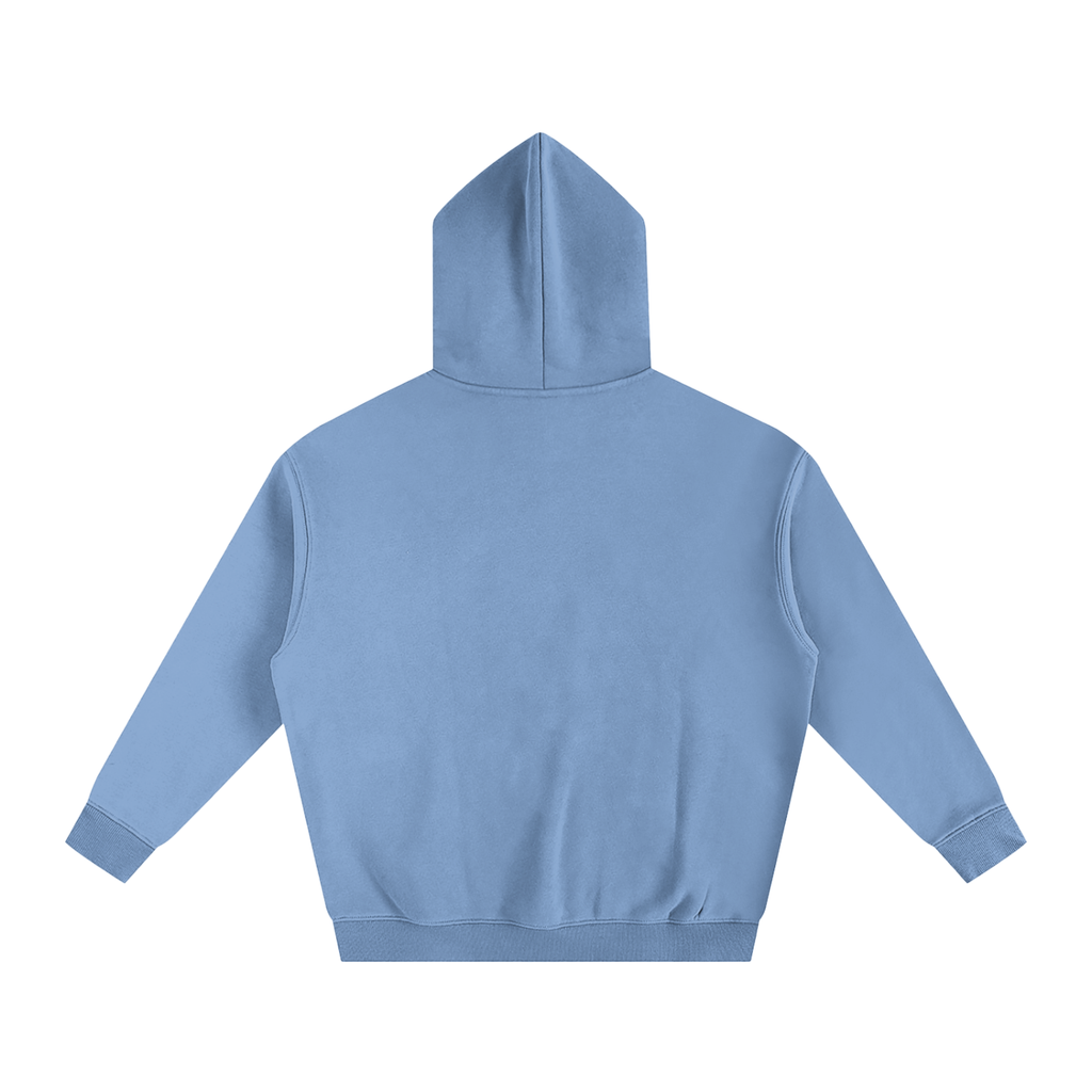 Oversize “Happy as Larry” Fleeced Hoodie