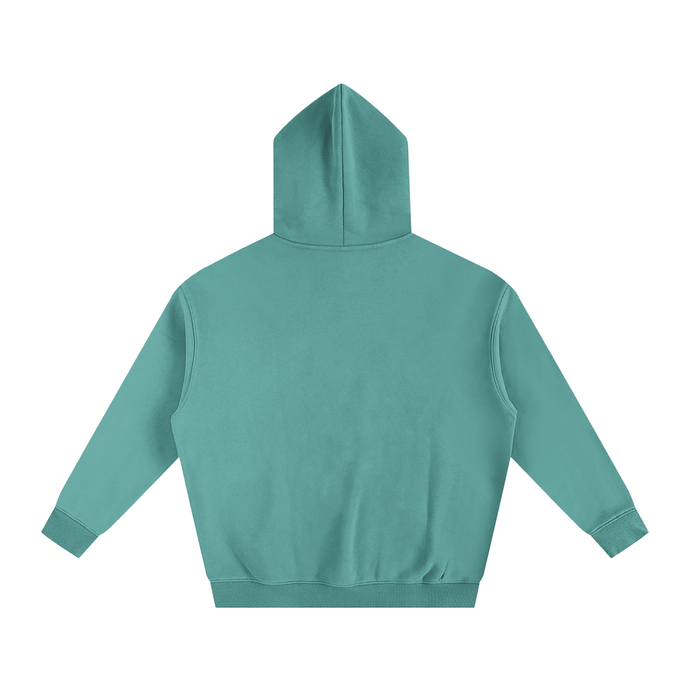 Oversize “Happy as Larry” Fleeced Hoodie