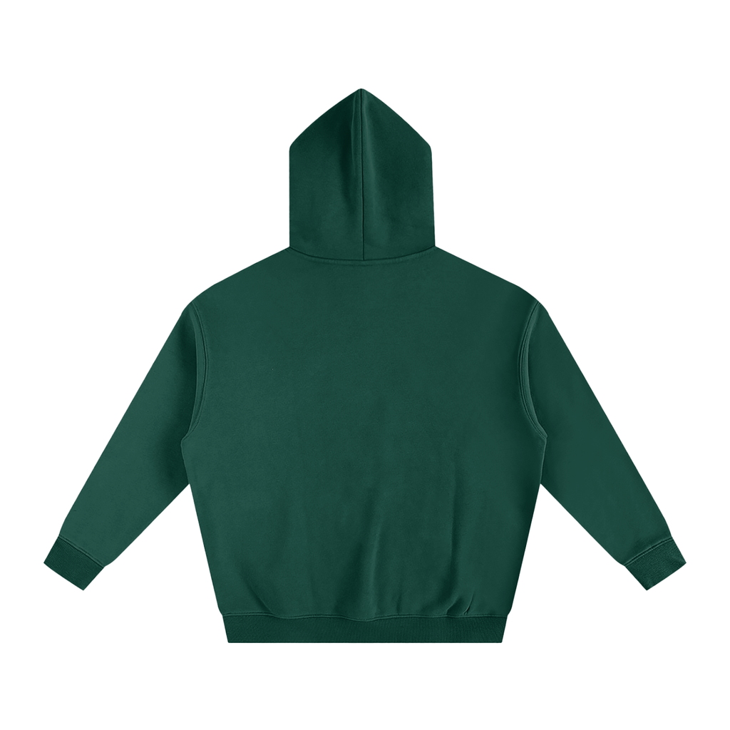 Oversize “Happy as Larry” Fleeced Hoodie