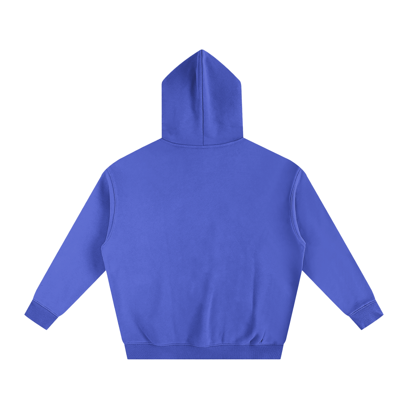 Oversize “Happy as Larry” Fleeced Hoodie